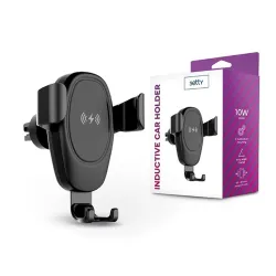 Setty TF-0034 IUS-01 10W univerzális szellőzőrácsba illeszthető autós tartó és töltő