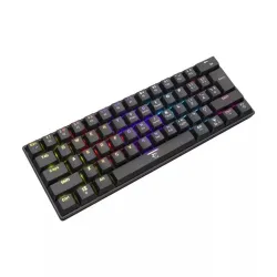 White Shark GK-2022B Shinobi Red Switches Mechanical 60% Gaming Keyboard Black US