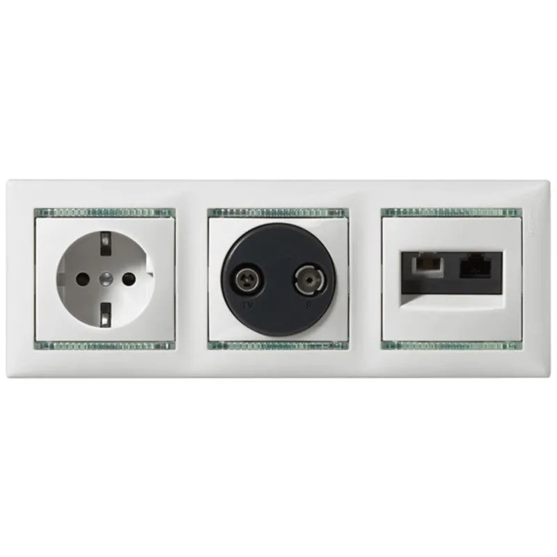 Legrand 774180 Valena elefántcsont RJ11+RJ45 Cat5e UTP kombinált aljzat Legrand 774180 Valena elefántcsont RJ11+RJ45 Cat5e UTP kombinált aljzat