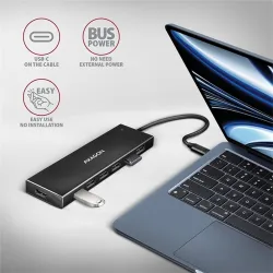 Axagon HUE-F7C 7 portos USB3.0 HUB