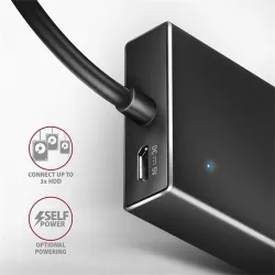 Axagon HUE-F7C 7 portos USB3.0 HUB