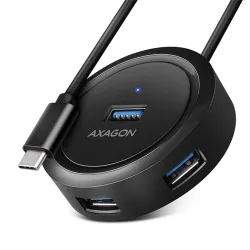 Axagon HUE-P1C SuperSpeed USB-C ROUND hub