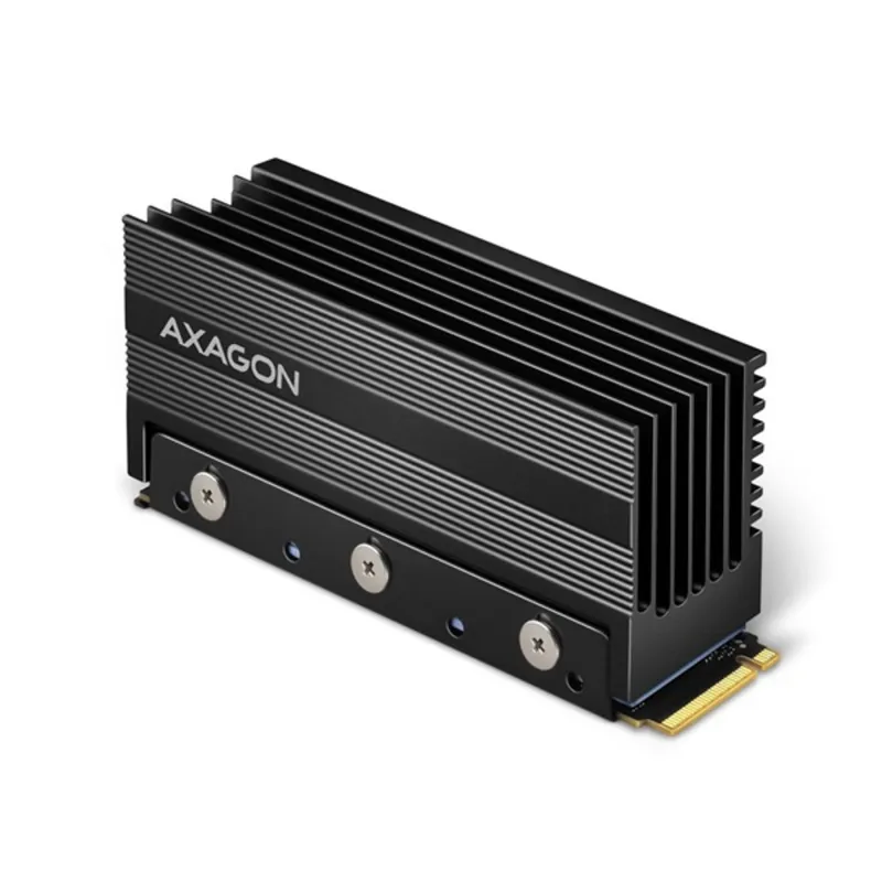 SSD hűtő Axagon CLR-M2XL M.2 NVMe, 36mm magasság , fekete SSD hűtő Axagon CLR-M2XL M.2 NVMe, 36mm magasság , fekete