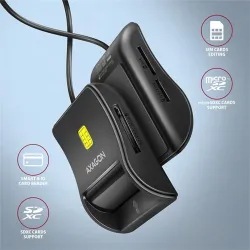 Axagon Smart Card olvasó (CRE-SM3SD)