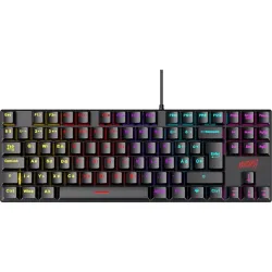 Ventaris Malevik RGB Mechanical Blue Switch Gamer Keyboard Black HU