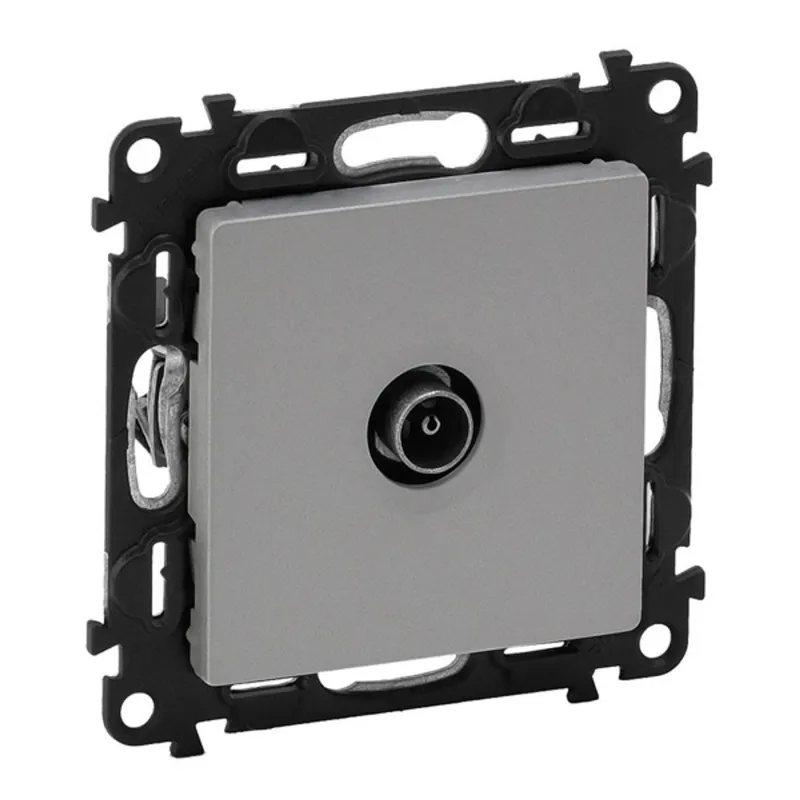 Legrand 753351 Valena Life csillagpontos 15 dB alumínium TV aljzat Legrand 753351 Valena Life csillagpontos 15 dB alumínium TV aljzat
