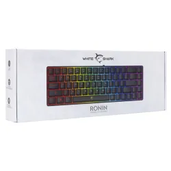 White Shark GK-2201B-HU RONIN-B fekete gamer billentyűzet
