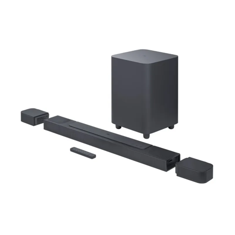 JBL BAR800 PRO BLKEP 5.1.2 MultiBeam Virtual Dolby Atmos fekete hangprojektor rendszer JBL BAR800 PRO BLKEP 5.1.2 MultiBeam Virtual Dolby Atmos fekete hangprojektor rendszer