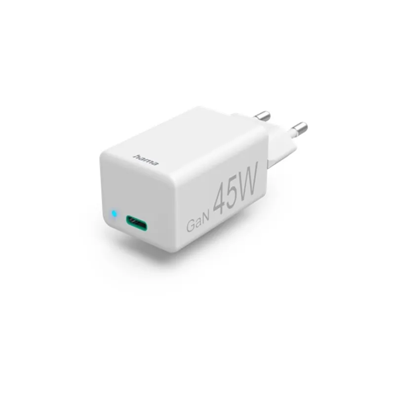 Hama 201653 "PD" FIC E3 45W USB Type-C fehér univerzális hálózati töltő Hama 201653 "PD" FIC E3 45W USB Type-C fehér univerzális hálózati töltő