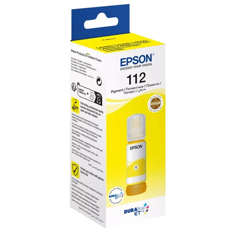 Epson EcoTank 112 tintapatron sárga Epson EcoTank 112 tintapatron sárga