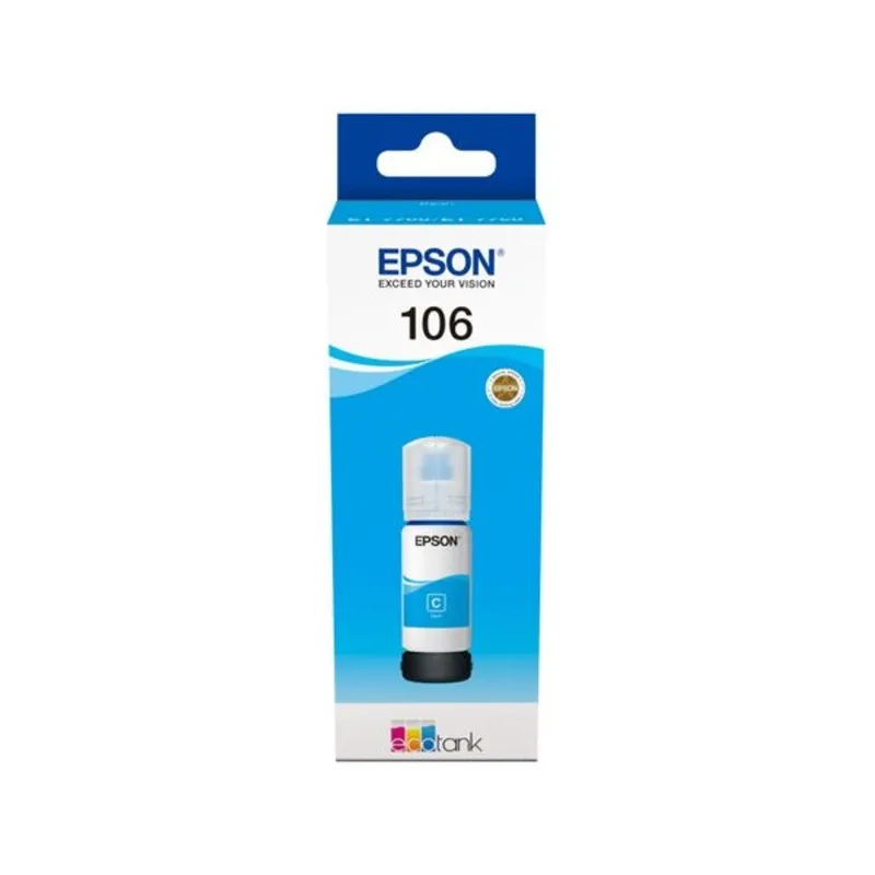 Patron Epson EcoTank 106 Cyan 70ml Patron Epson EcoTank 106 Cyan 70ml