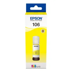 EPSON tintatartály (patron) 106 EcoTank Sárga