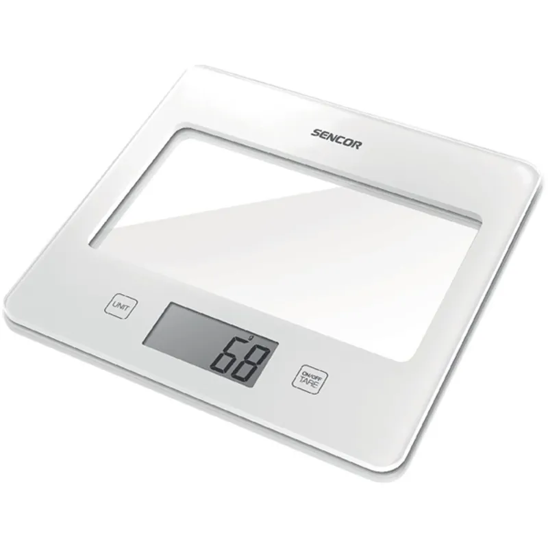 Sencor SKS 5030WH fehér konyhai mérleg Sencor SKS 5030WH fehér konyhai mérleg