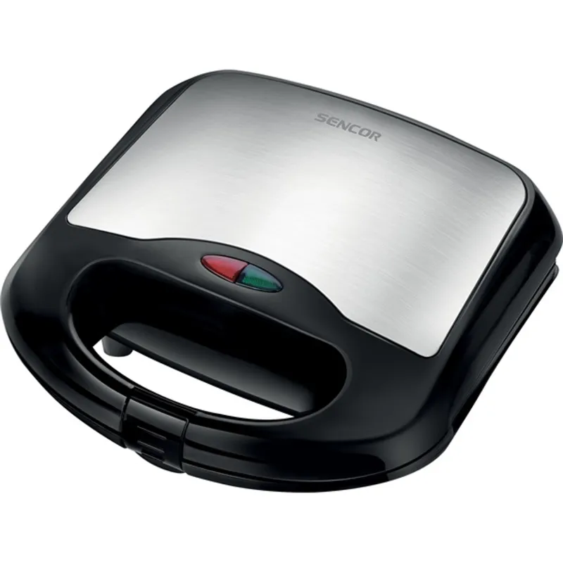 Sencor SSM 4420SS inox-fekete grill/panini - szendvicssütő Sencor SSM 4420SS inox-fekete grill/panini - szendvicssütő