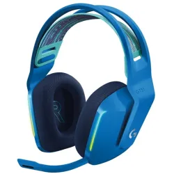 LOGITECH G G733 LIGHTSPEED Wireless RGB Gaming Headset Headset full size 2.4 GHz wireless blue
