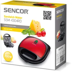 Sencor SSM 4304RD szendvicssütő piros