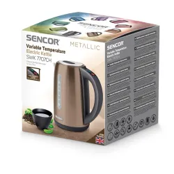 Sencor SWK 7707CH 1,7L-es pezsgő színű vízforraló