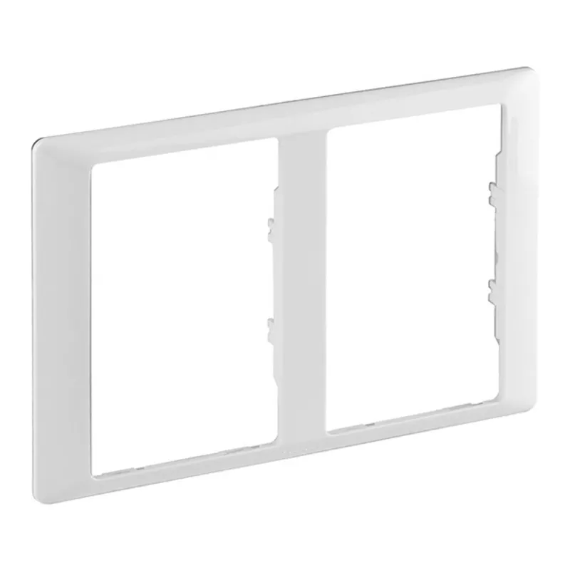 Legrand 754222 Valena Life 2x2P+F csatlakozóaljzathoz fehér kettős keret Legrand 754222 Valena Life 2x2P+F csatlakozóaljzathoz fehér kettős keret