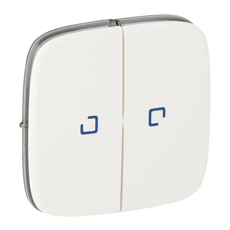 Legrand 755225 Valena Allure fényjelzős fehér kettős kapcsoló burkolat Legrand 755225 Valena Allure fényjelzős fehér kettős kapcsoló burkolat