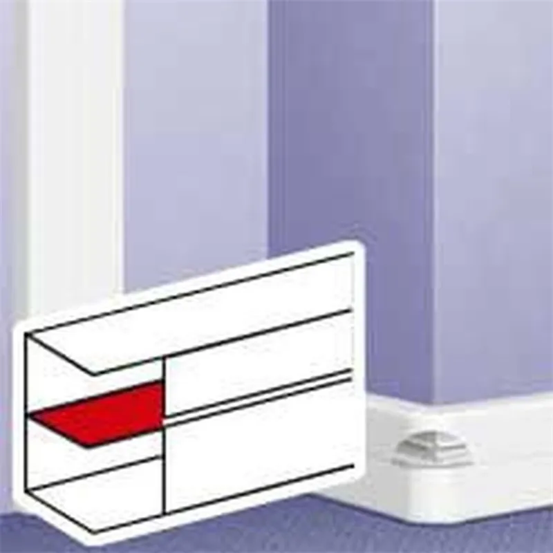 Legrand 010472 DLP 50 mm magas fedéltartóval válaszfal 2m/db Legrand 010472 DLP 50 mm magas fedéltartóval válaszfal 2m/db