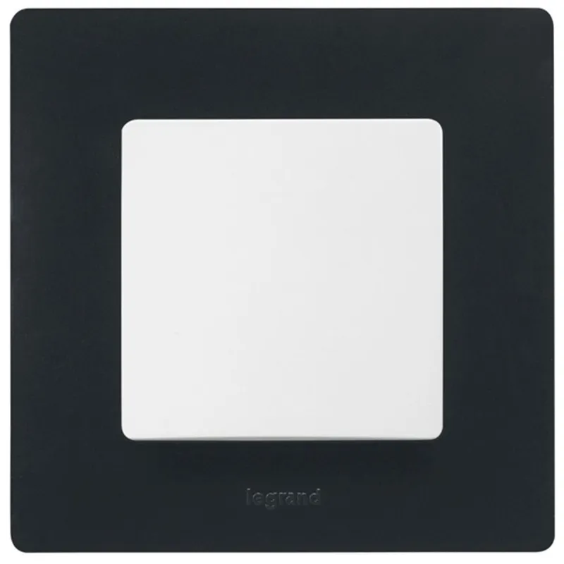 Legrand 397051 Niloé onyx fekete egyes keret Legrand 397051 Niloé onyx fekete egyes keret