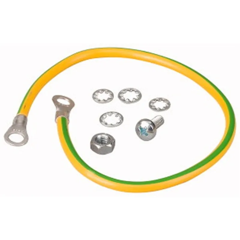 Eaton 101665 Xboard+ ajtóhoz/6mm2/300mm/M6 földelőkészlet Eaton 101665 Xboard+ ajtóhoz/6mm2/300mm/M6 földelőkészlet