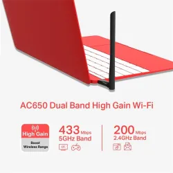 Mercusys MU6H AC650 633Mb/s USB2.0 A Dual-Band Wi-Fi hálózati adapter