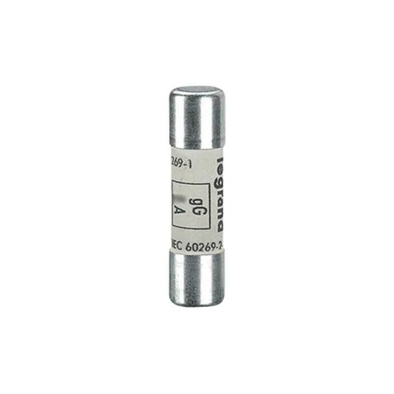 Legrand 013306 Lexic 6A gG 10 x38 kiolvadás jelző nélkül hengeres olvadóbiztosító Legrand 013306 Lexic 6A gG 10 x38 kiolvadás jelző nélkül hengeres olvadóbiztosító
