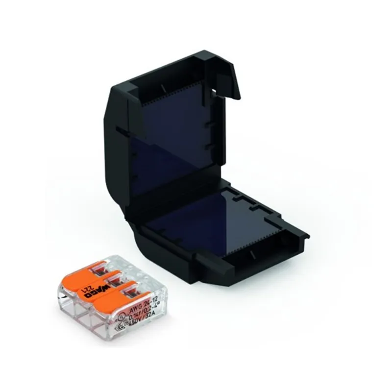 Cellpack EasyProtect 113 géltechnológiás kötődoboz + Wago 1 x 221-414 IPx8 Cellpack EasyProtect 113 géltechnológiás kötődoboz + Wago 1 x 221-414 IPx8