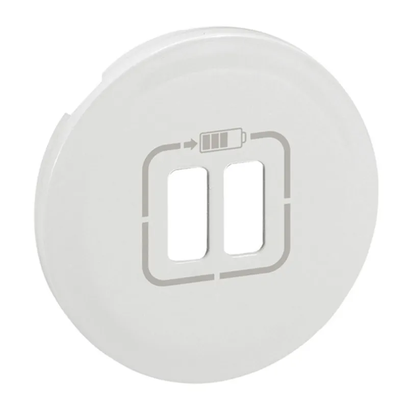 Legrand 068256 Céliane fehér 2xUSB töltőaljzat burkolat Legrand 068256 Céliane fehér 2xUSB töltőaljzat burkolat