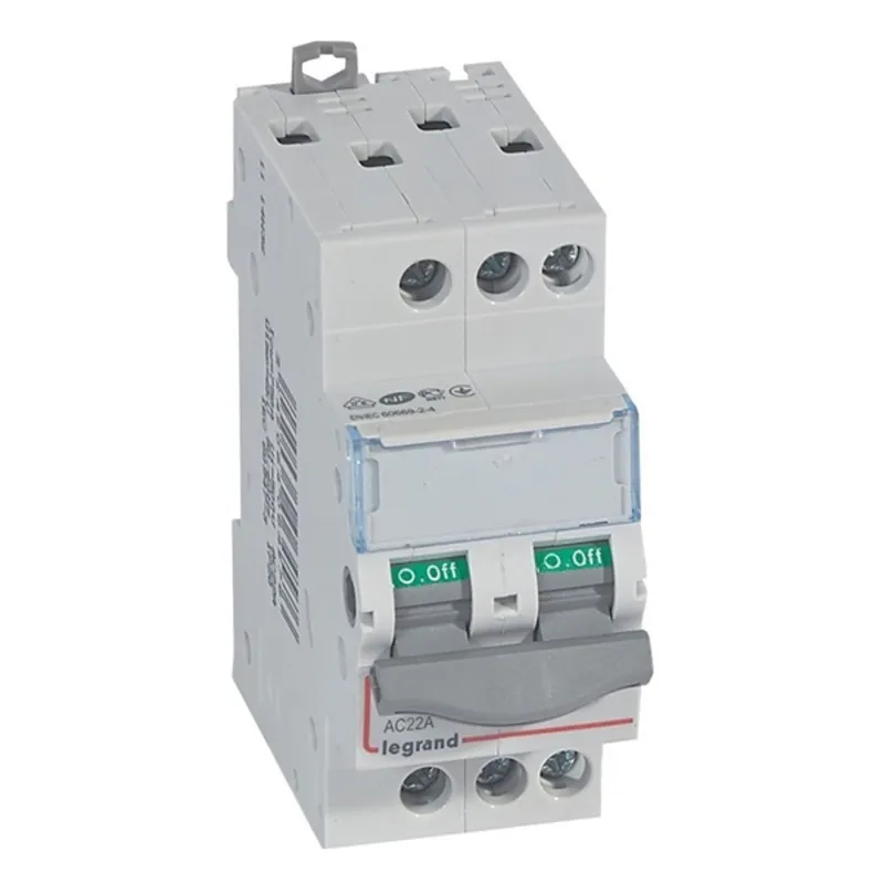 Legrand 406457 DX3-I 3P 20A terheléskapcsoló Legrand 406457 DX3-I 3P 20A terheléskapcsoló