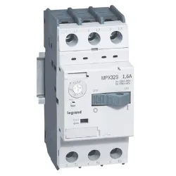 Legrand MPX3 TM 1.0-1.6A 3P 32S motorvédő kismegszakító (417305)