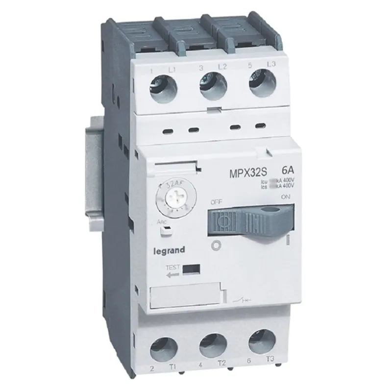 Legrand 417308 MPX3 TM 4-6A 3P 32S motorvédő kismegszakító Legrand 417308 MPX3 TM 4-6A 3P 32S motorvédő kismegszakító