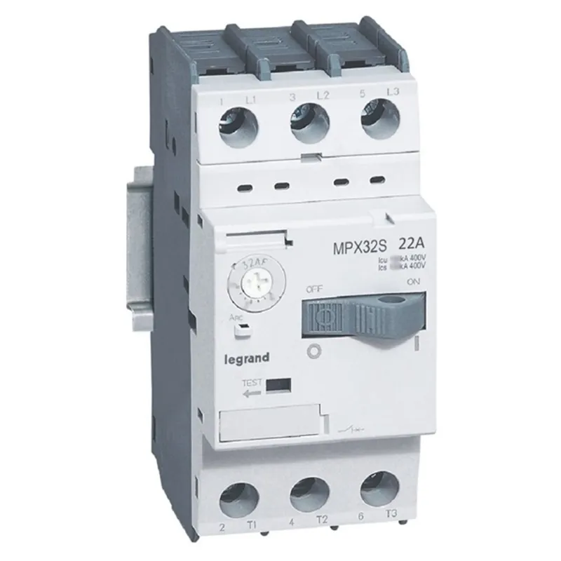 Legrand 417313 MPX3 TM 14-22A 3P 32S motorvédő kismegszakító Legrand 417313 MPX3 TM 14-22A 3P 32S motorvédő kismegszakító