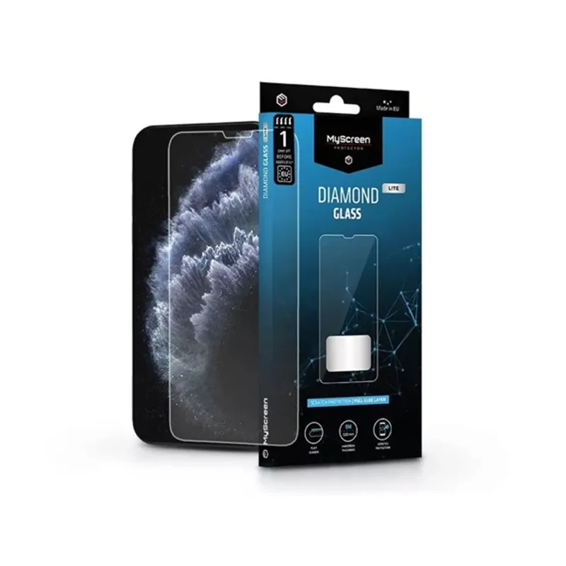 MSP LA-2267 iPhone X/XS/11 Pro Diamond Glass Lite Edge 2.5D edzett üveg kijelzővédő fólia MSP LA-2267 iPhone X/XS/11 Pro Diamond Glass Lite Edge 2.5D edzett üveg kijelzővédő fólia