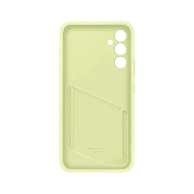 Samsung A34 5G SAMSUNG szilikon telefonvédő kártyazseb LIME Samsung A34 5G SAMSUNG szilikon telefonvédő kártyazseb LIME