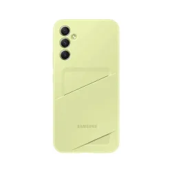 Samsung A34 5G SAMSUNG szilikon telefonvédő kártyazseb LIME