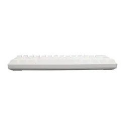 White Shark GK-2022W Shinobi Brown Switches Mechanical 60% Gaming Keyboard White US