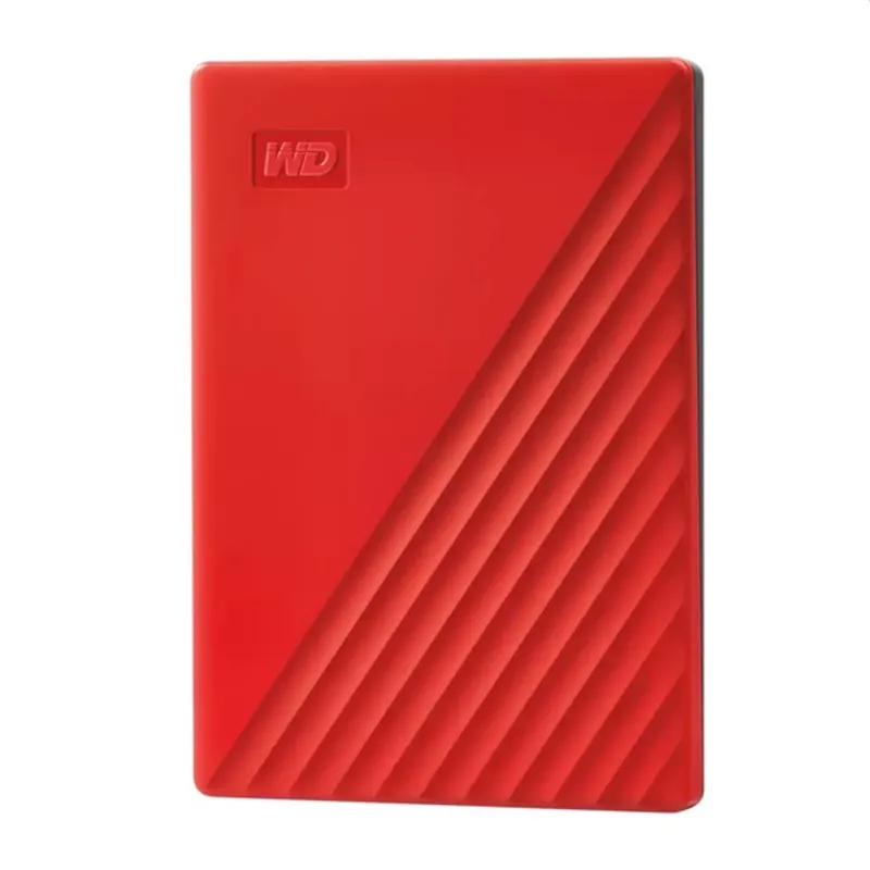 Western Digital My Passport 4TB USB3.2 Gen1 A 2,5" külső HDD piros Western Digital My Passport 4TB USB3.2 Gen1 A 2,5" külső HDD piros