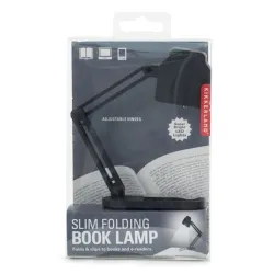 Kikkerland csiptetős mini LED-es olvasólámpa fekete (BL10-EU)