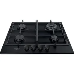 Whirlpool TKRL 661 NB fekete beépíthető gáz főzőlap