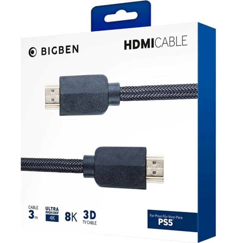 BigBen 2807094 3m HDMI PS5 kábel BigBen 2807094 3m HDMI PS5 kábel
