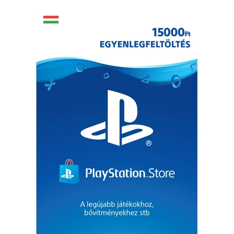PlayStation Network 15000Ft-os feltöltőkártya PlayStation Network 15000Ft-os feltöltőkártya