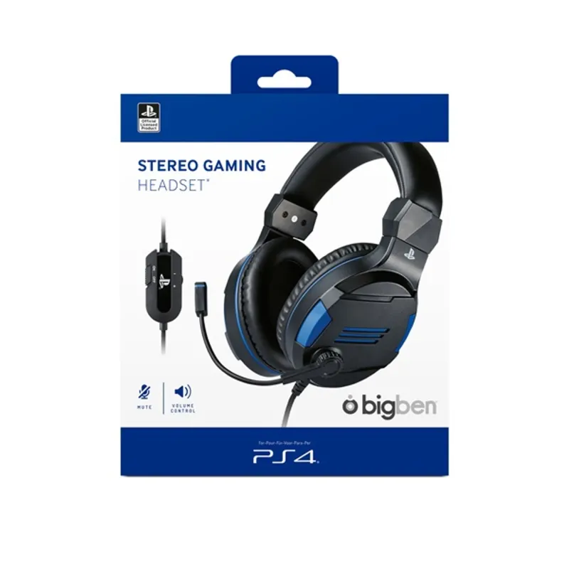 Nacon 2805748 V3 PS4/PC sztereo fekete gamer headset Nacon 2805748 V3 PS4/PC sztereo fekete gamer headset