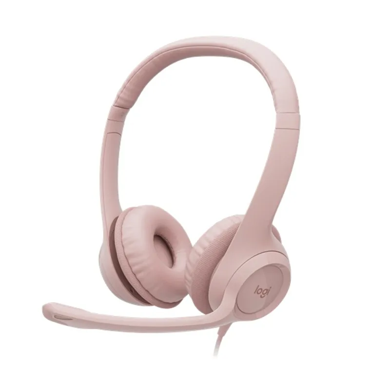 Logitech H390 Stereo Headset Rose Logitech H390 Stereo Headset Rose