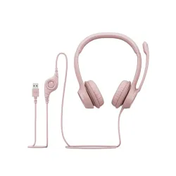 Logitech H390 Stereo Headset Rose