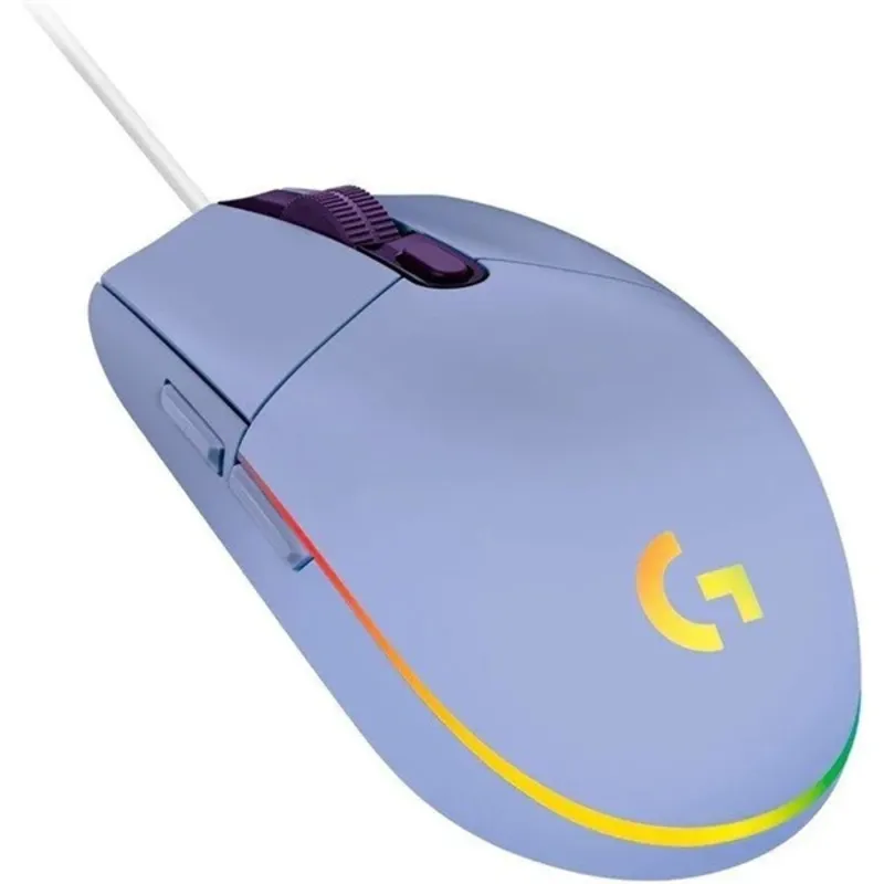 LOGITECH Egér - G102 Lightsync Vezetékes Gaming, Lila LOGITECH Egér - G102 Lightsync Vezetékes Gaming, Lila