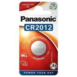 Panasonic CR2012 3V lítium gombelem (1db/csomag) (CR-2012EL-1B)
