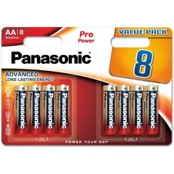 Panasonic LR6PPG/8BW 1,5V AA/ceruza tartós alkáli elem 8db