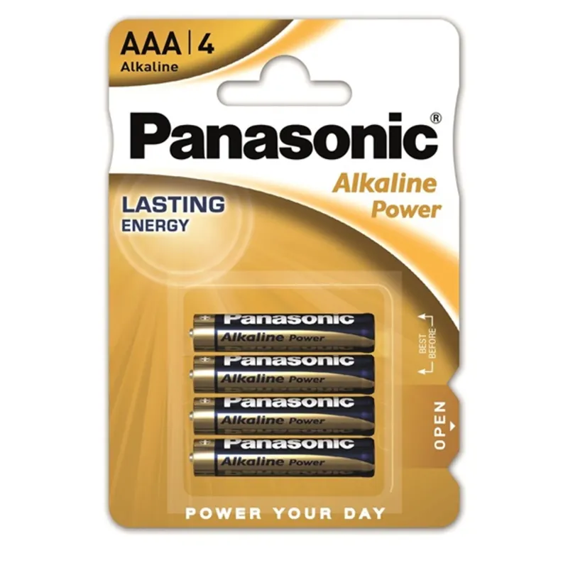 Panasonic LR03APB/4BP 1,5V AAA/mikro tartós alkáli elem 4 db/csomag Panasonic LR03APB/4BP 1,5V AAA/mikro tartós alkáli elem 4 db/csomag